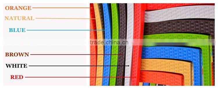 High Quality Dining Room PP Plastic Rattan Chair
