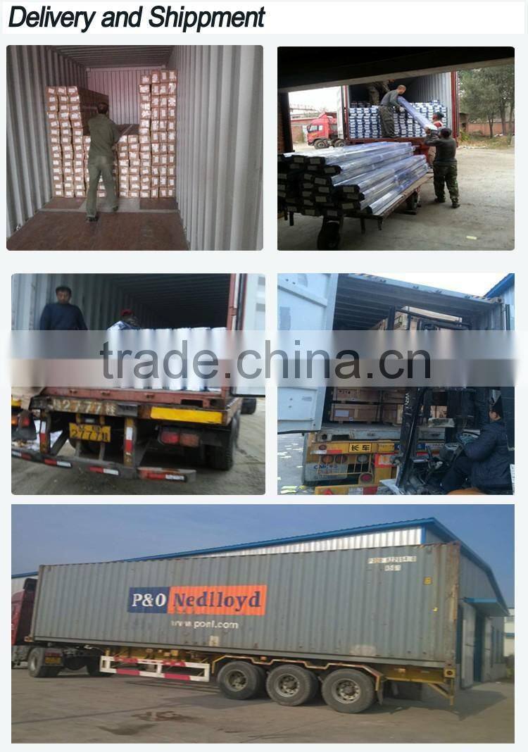 Custom made aluminum parts extrusion heat sink