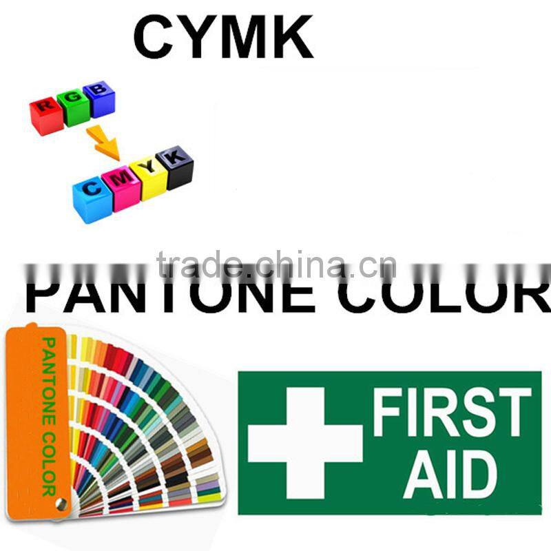 Good quality roll sticker label by rotary printing