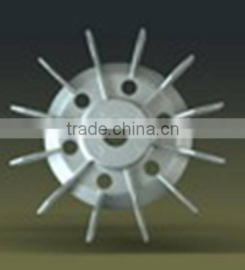 China Customized Aluminum Die Casting Wind Leaves, Die Cast Car part