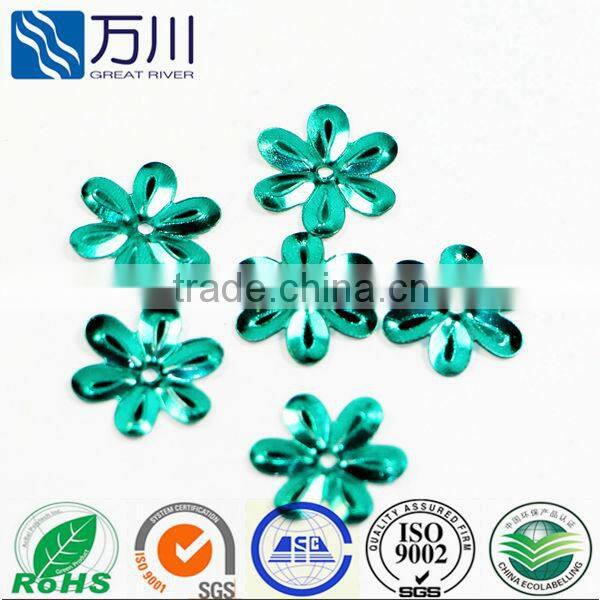 Hot sale popular loose flower-shaped sequins for weddings dress