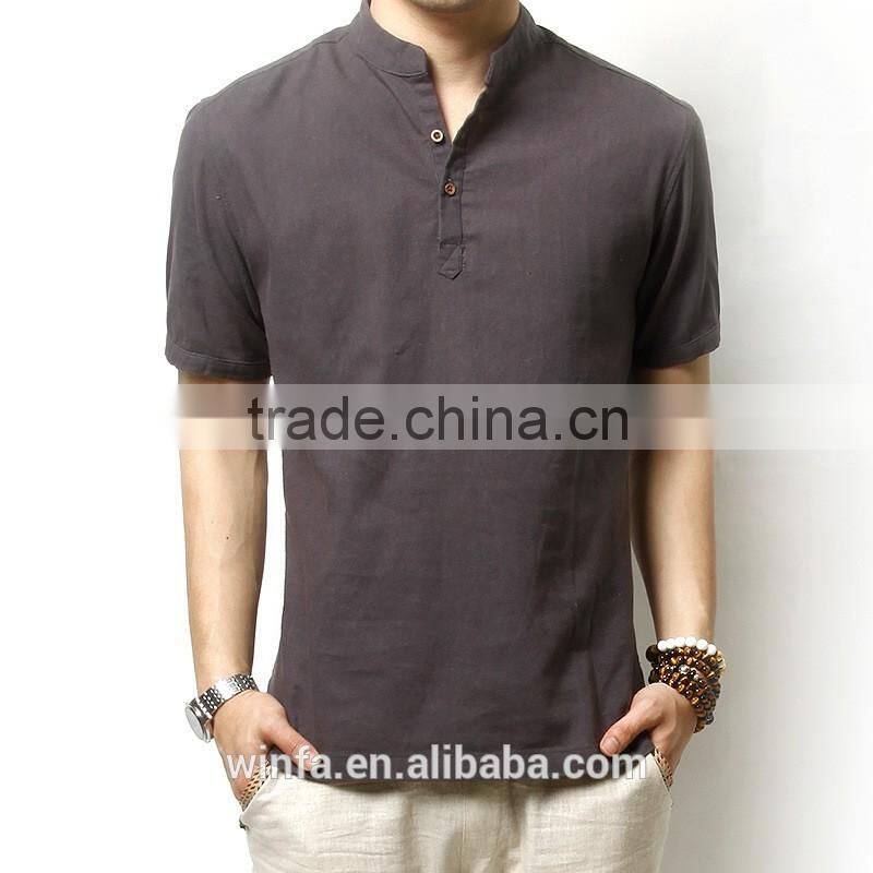 Quality Slim Fit Blank Polo Wholesale Shirt Hemp T shirts