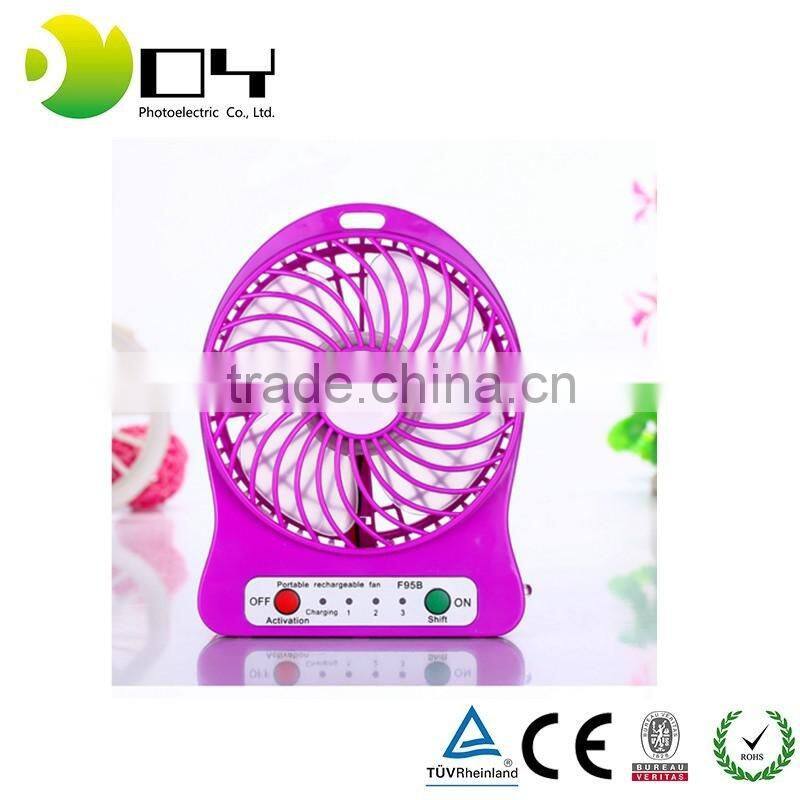 Best gift emergency rechargeable mini usb fan small pocket usb fan mini usb fan