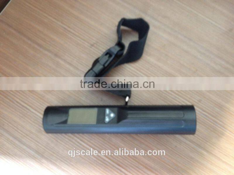 Digital luggage scale with ruler and backlight