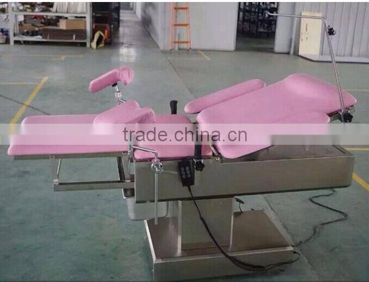 Electric operation bed pull type comprehensive gynecological gynecological table delivery surgery delivered examination bed