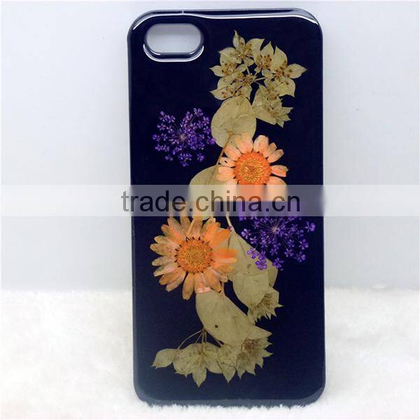 3d flowers grass leaves customized DIY design cell phone hard case for iphone 5s, iphone 6