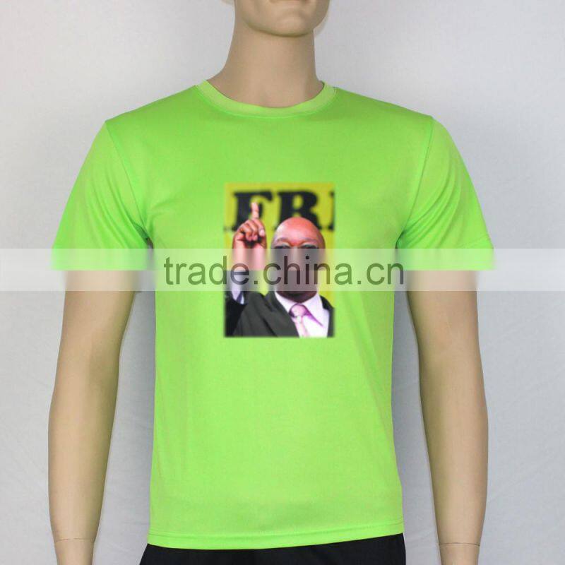 Factory Price wholesale plus size custom printing flag t-shirt