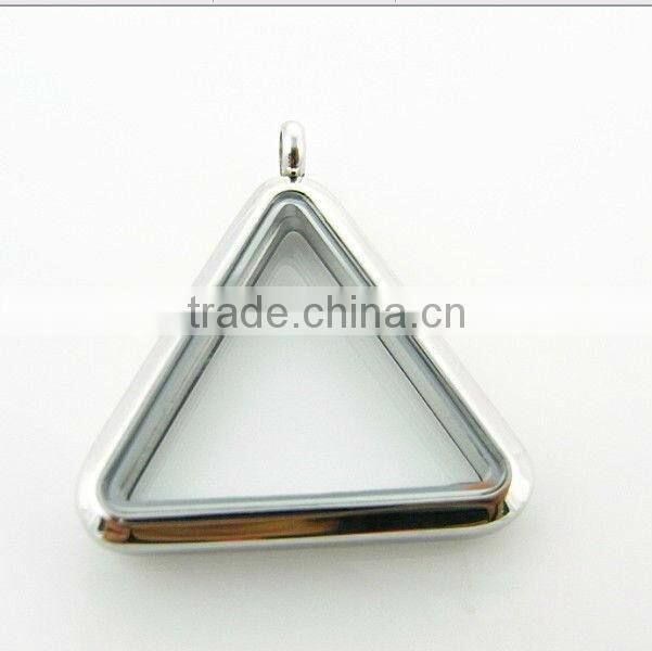 stainless steel floating charm locket