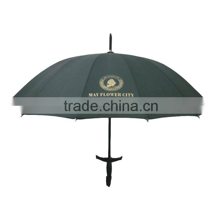 2014 auto open 16ribs samurai sword umbrella Black color