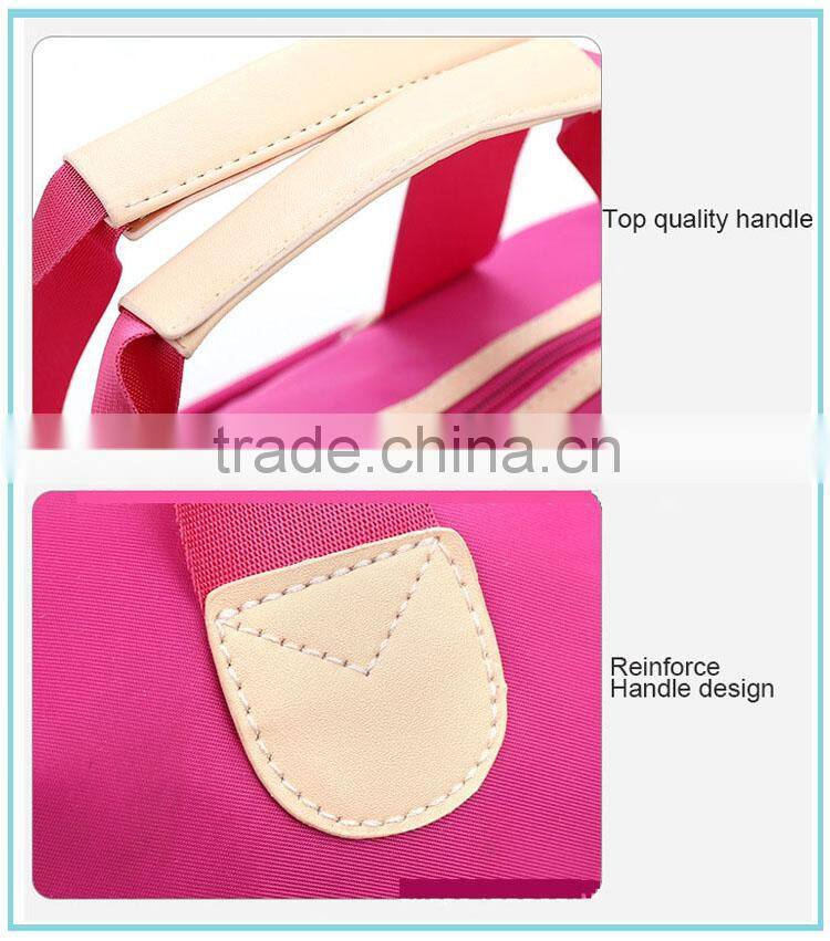 wholesale nylon bags New fashion colorful bag christmas travel handbag