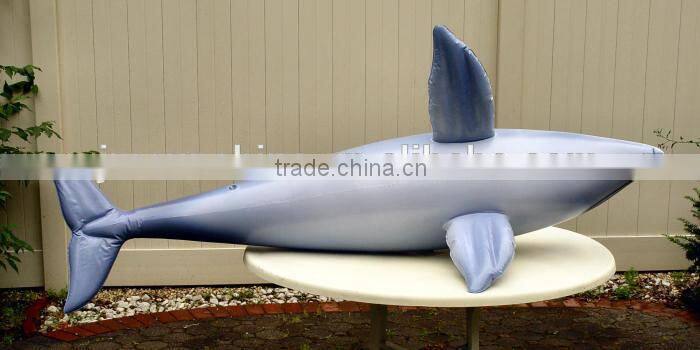 Inflatable huge dolphins toys/air filled pvc toys/novel design toys