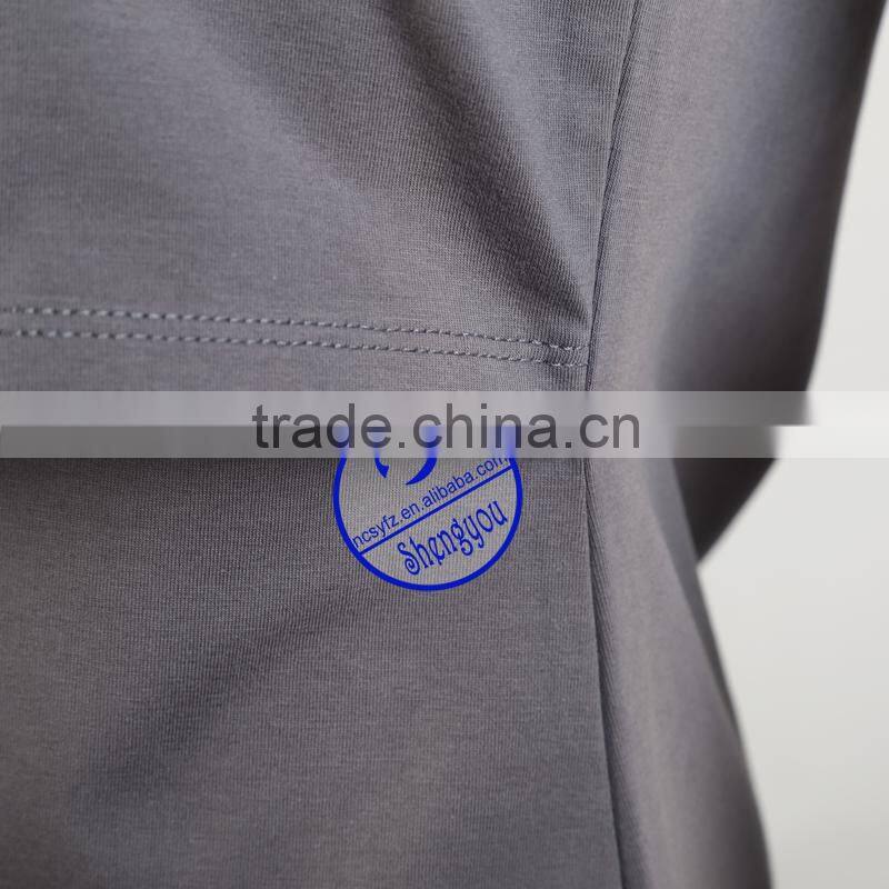 Custom short sleeve maternity clothes wear breastfeeding top nursing wholesale china