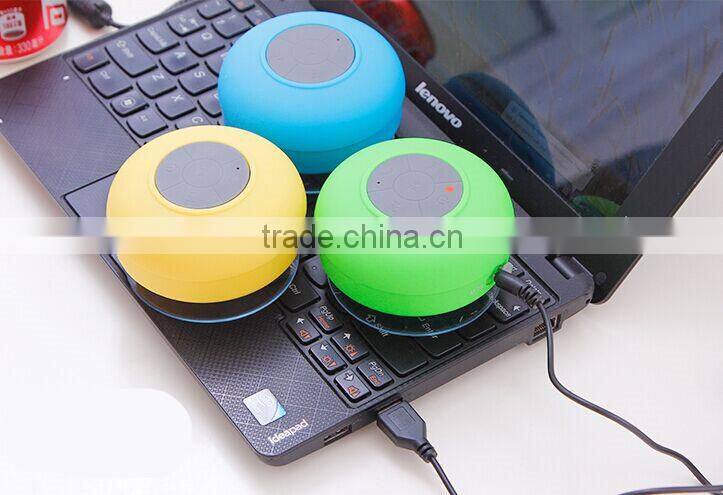 Waterproof wireless bluetooth speaker
