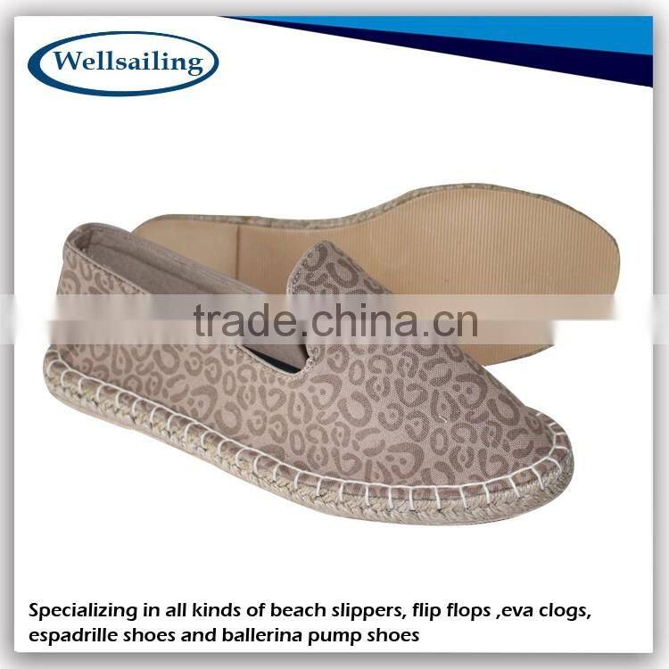 Innovative new products rope sole women espadrille shoes products imported from china