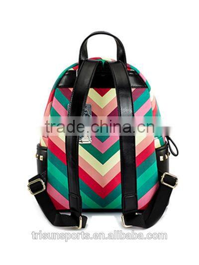 2016 New fashion cute colorful Korean backpack bag