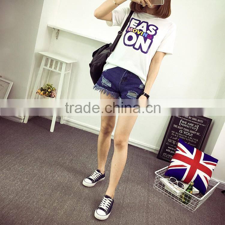 High quality new model women's brand t-shirt for women