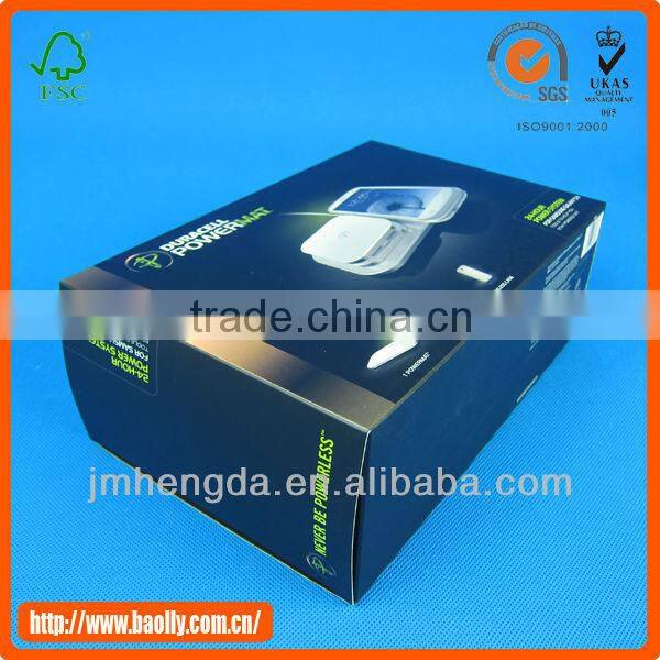 New Design Fashion Foldable Gift Package Box With Plastic Hook