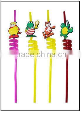 reusable fancy hard plastic drinking straw