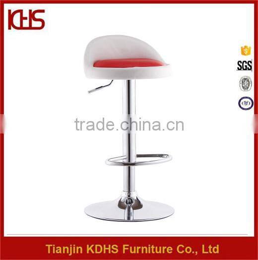 Comfortable elegant red bedroom swivel leather leisure chair