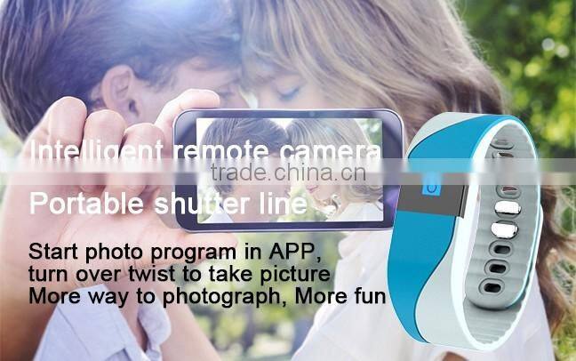 2016 hot sell heart rate smart wrist support Android 4.4 above and other IOS7.1 or above iphone