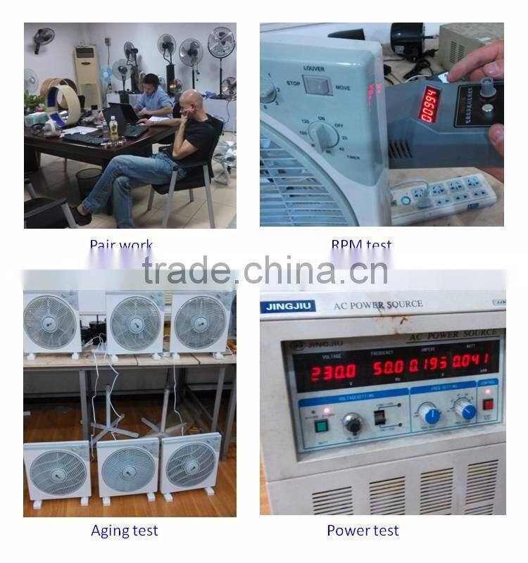 Retro style TUV CE CB certified 40 cm metal stand fan FS-40M-BLUE