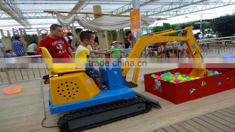 kids mini electric excavator 90 degree children excavator