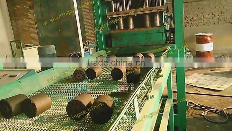 Professional fire starter wax sawdust briquette press machine hydraulic