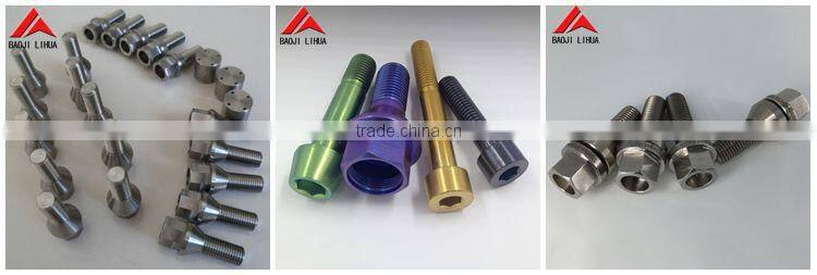 nut titanium motorcycle with ISO9001:2008 certification