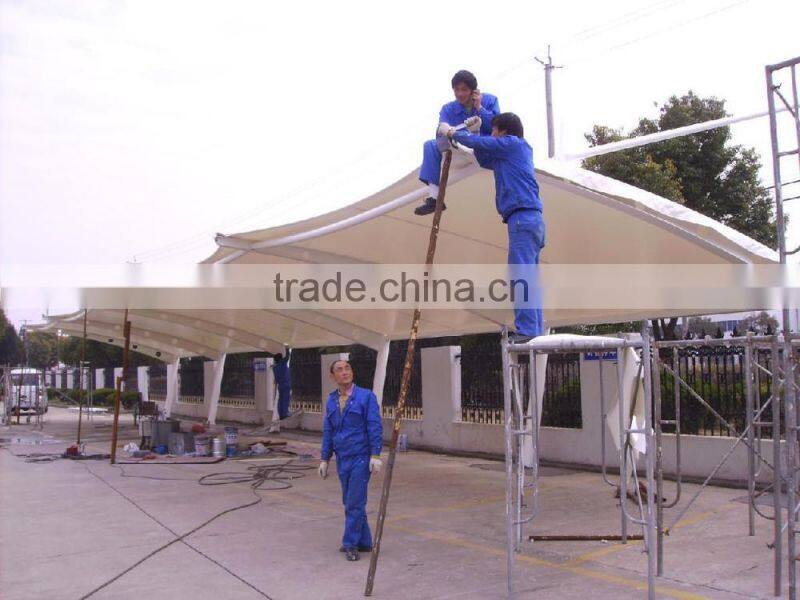 Shade car parking structure architecture