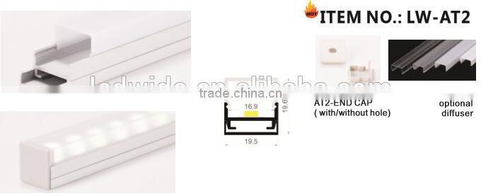 New! Designed by ourself good provide thermal aluminum led profile for ceiling lamp