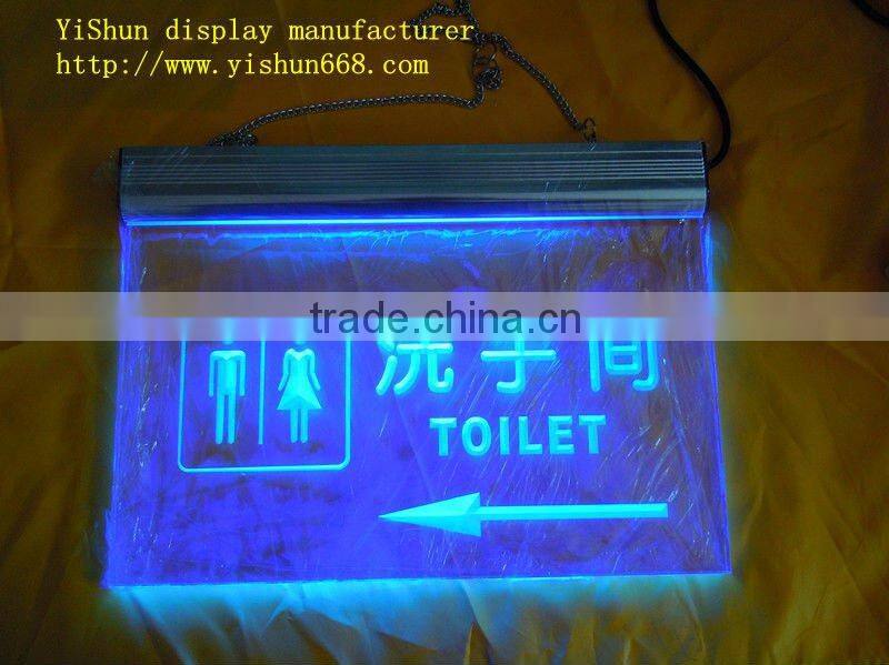 LED acrylic Shopping guide signs