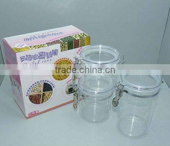 Round Airproof Storage Pot /Storage Tank/Storage Bottle/Bottle / Airtight Pot/Sealed Pot / Hermetical Jug/Candy Jug/Sealed Cans/