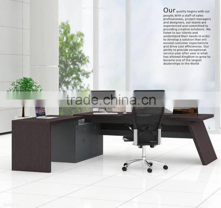New arrival Contracted wooden executive tall office desk