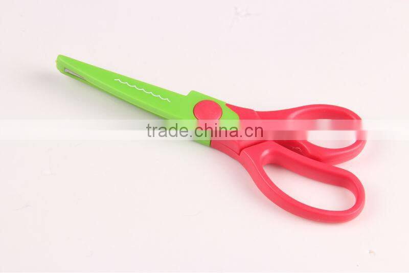 Beautiful Design Different Blade Shape Full Plastic Scissors
