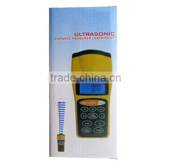 Digital Ultrasonic Distance meter with Laser Pointer
