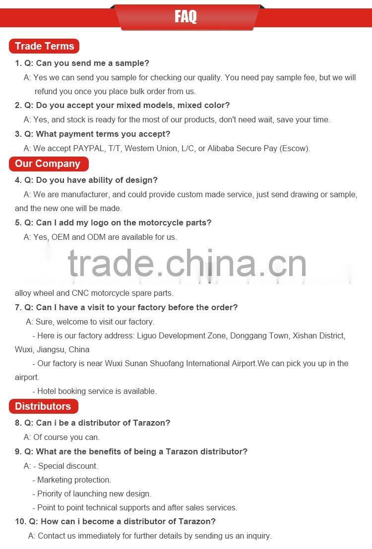 2016 cheap price cnc motorcycle dirt bike alloy throttle FOR crf 250