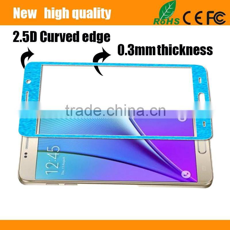 2.5D Color titanium alloy Tempered Glass Screen Protector for Samsung S3