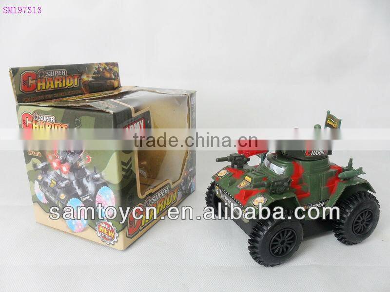 B/O Universal Toy Army Tank With Light & Music