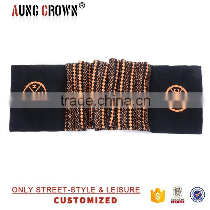 OEM Service custom printed fabric wholesale winter scarf