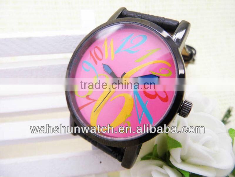 fashion quartz brands japan movement funny watches big numbers for women