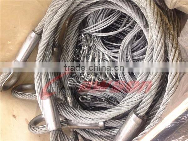 Hot sale :Wire Rope Lifting Sling for crane with galvanized steel