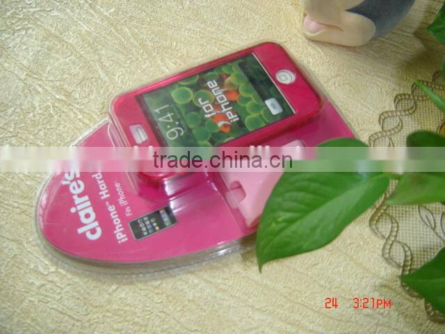 custom cheap Plastic Clamshell Packaging with Hanging Hole