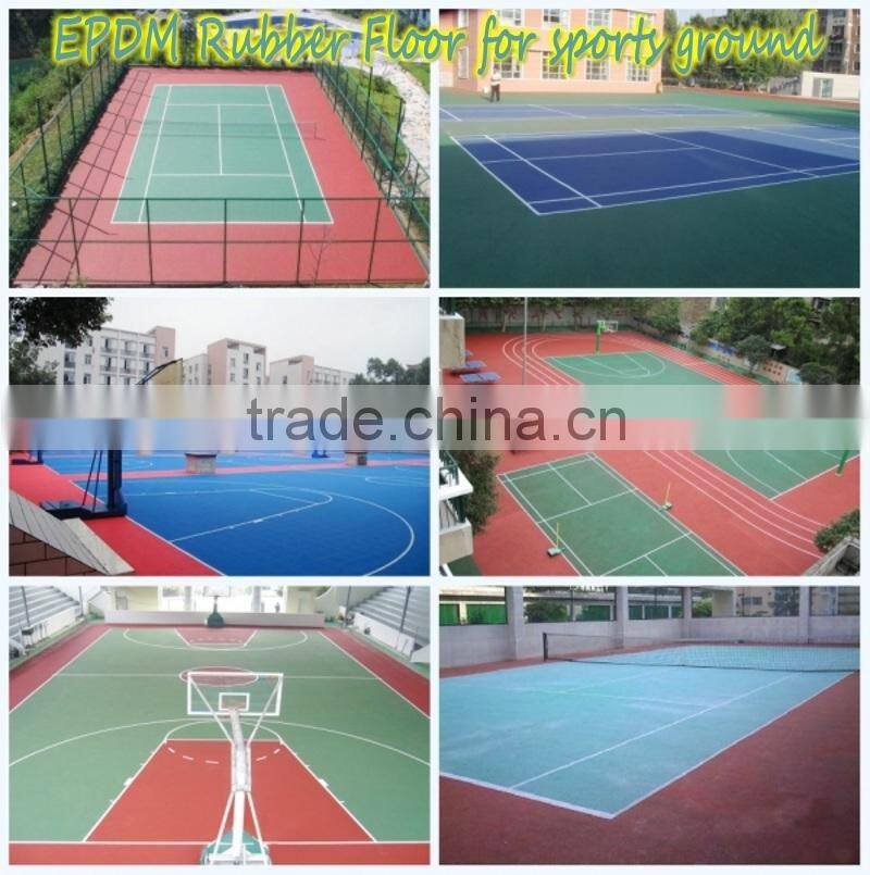 Outdoor Tennis Court Rubber Flooring, Rubber Flooring For Outdoor Sports Court (FL-A-72806)