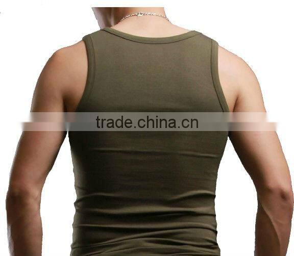 Mens black sports tank tops sports vest