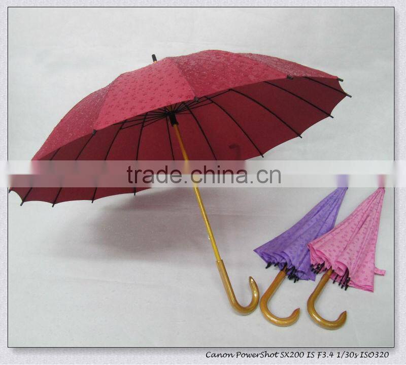 23"*16k Rain umbrella for women