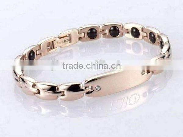 Fashion 4 in 1 bio magnetic titanium bracelet #11008