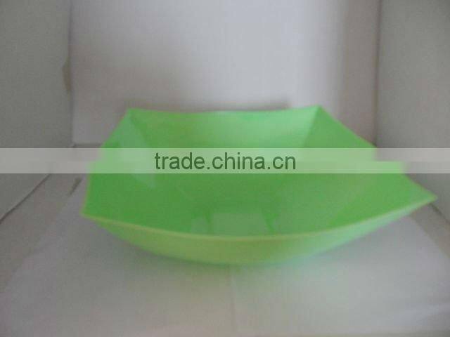 Plastic square Salad Bowl