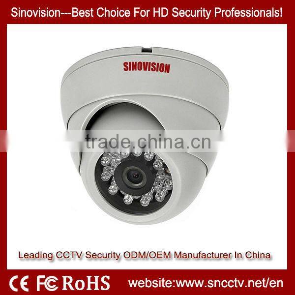 analog Indoor 420TVL Dome cctv camera with 3.6/6mm lens