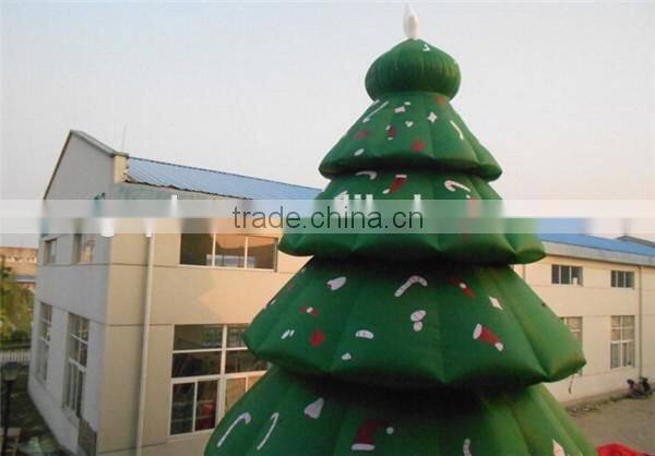 Christmas decoration tree,giant inflatable tree for yard,standing tree model for garden advertising