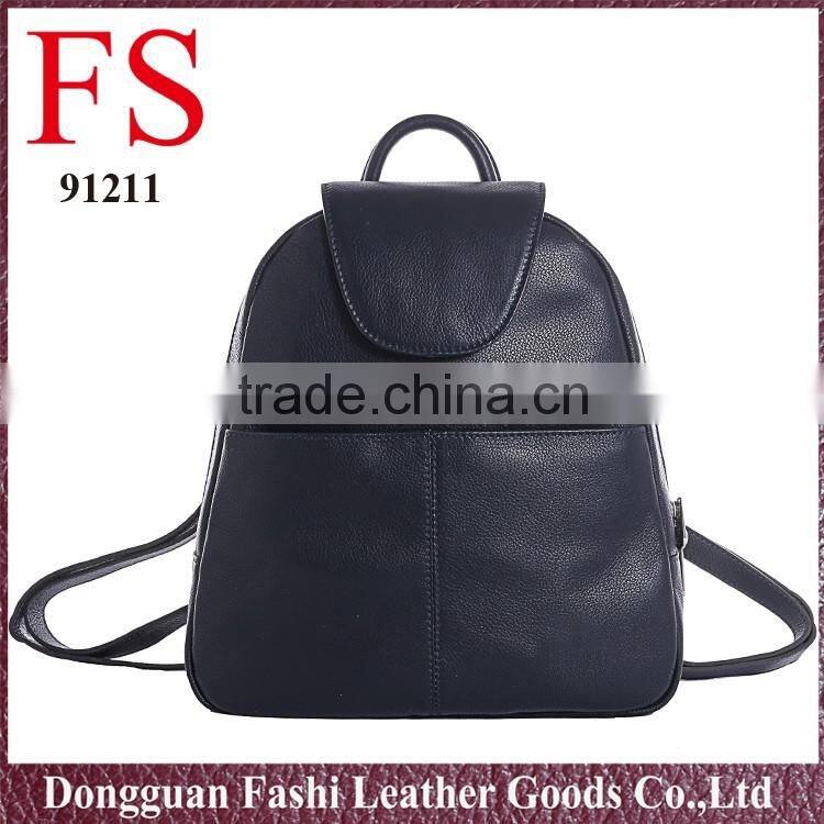 Fashion korean style Green backpack, girls pu backpack bags